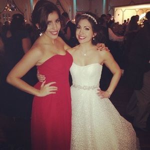 Romona Kevesa 2013 wedding dress